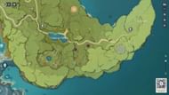 Apple location near west of Cape Oath (Image via HoYoverse)